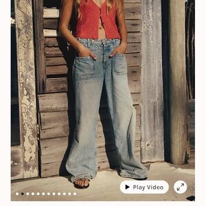 Free People Palmer Jeans in La La Land color. Size 25. Never worn